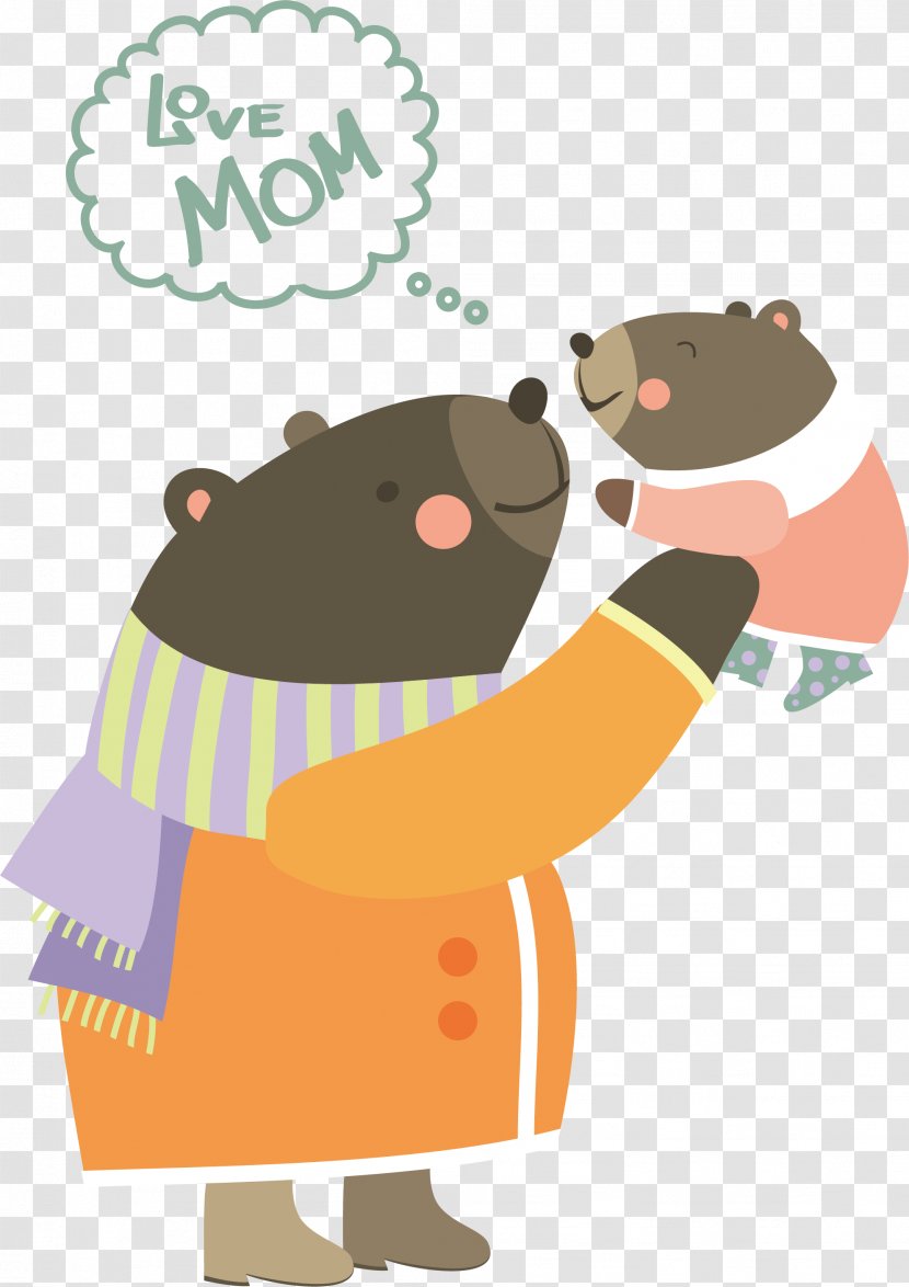 Bear Image Vector Graphics Illustration - Mammal Transparent PNG
