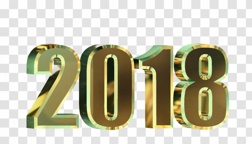 New Years Day Resolution - Display - 2018 Happy Year Image Transparent PNG