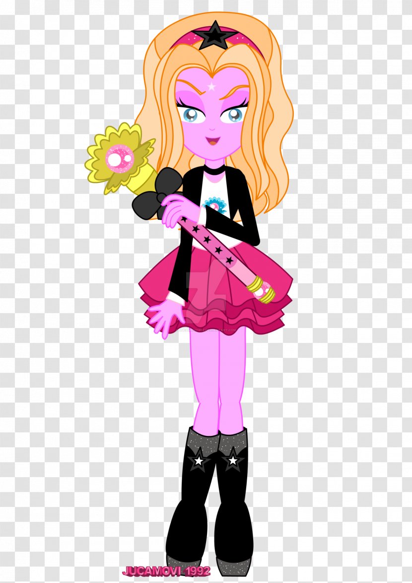 Applejack Rarity My Little Pony Doll Illustration - Think Pink Fashion Show Transparent PNG