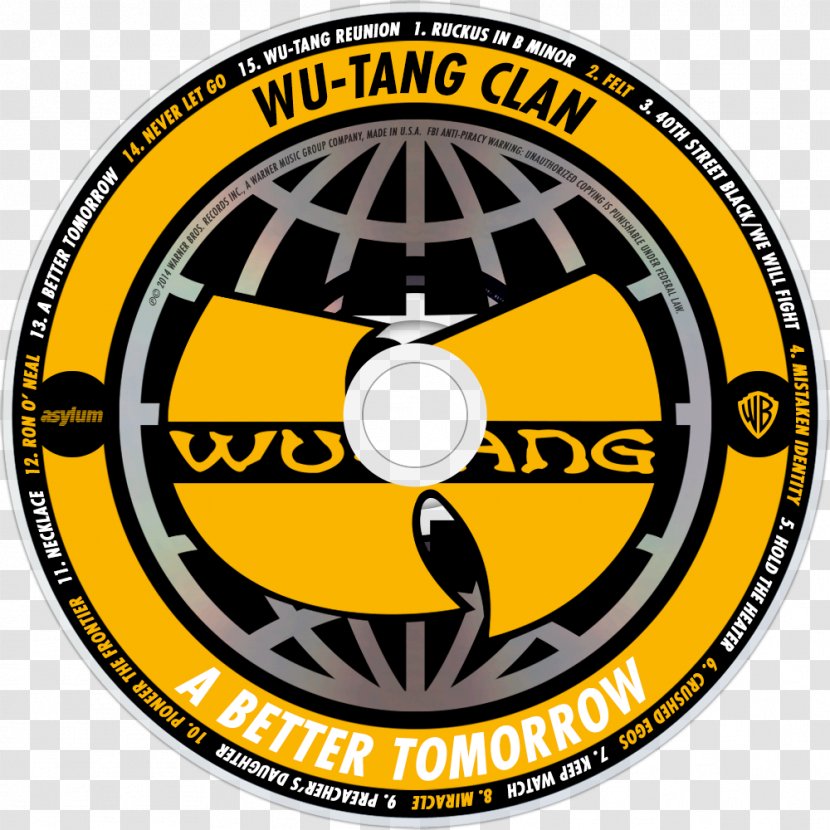 Wu-Tang Clan A Better Tomorrow Wu Tang Enter The (36 Chambers) - Logo Transparent PNG