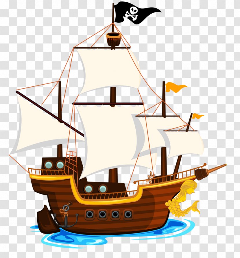 Piracy Drawing Clip Art - Stock Photography - Brig Transparent PNG