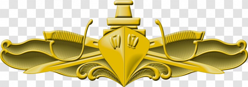 United States Navy Surface Warfare Insignia Combatant - Officer Transparent PNG