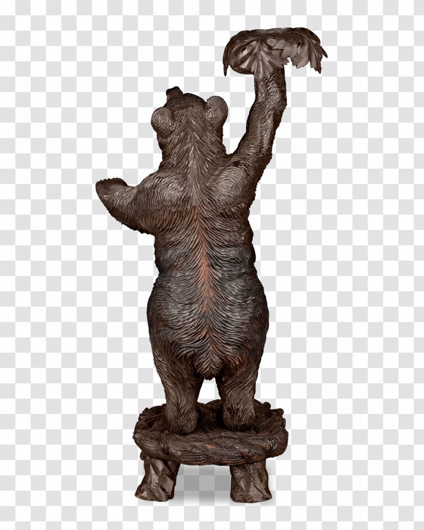 Bronze Sculpture Figurine Animal - Statue - Forest Bear Transparent PNG