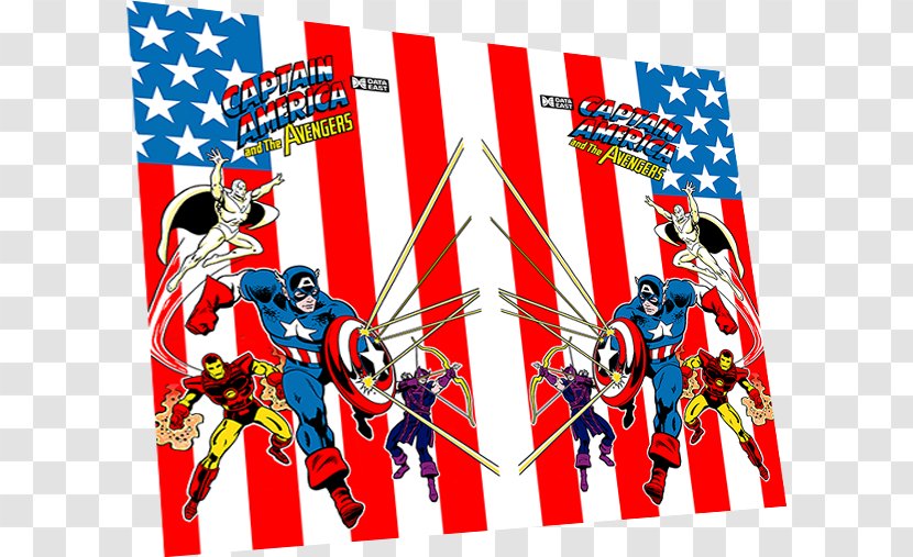 Captain America And The Avengers Canvas Print YouTube Arcade Game Transparent PNG
