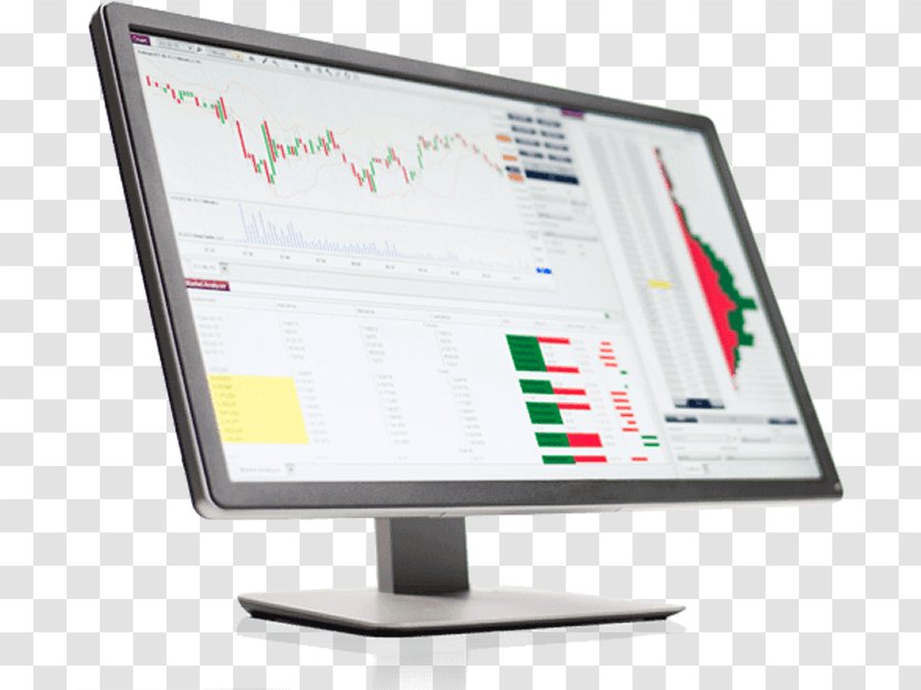 Stock Market Simulator Computer Monitors NinjaTrader Day Trading - Trader Transparent PNG