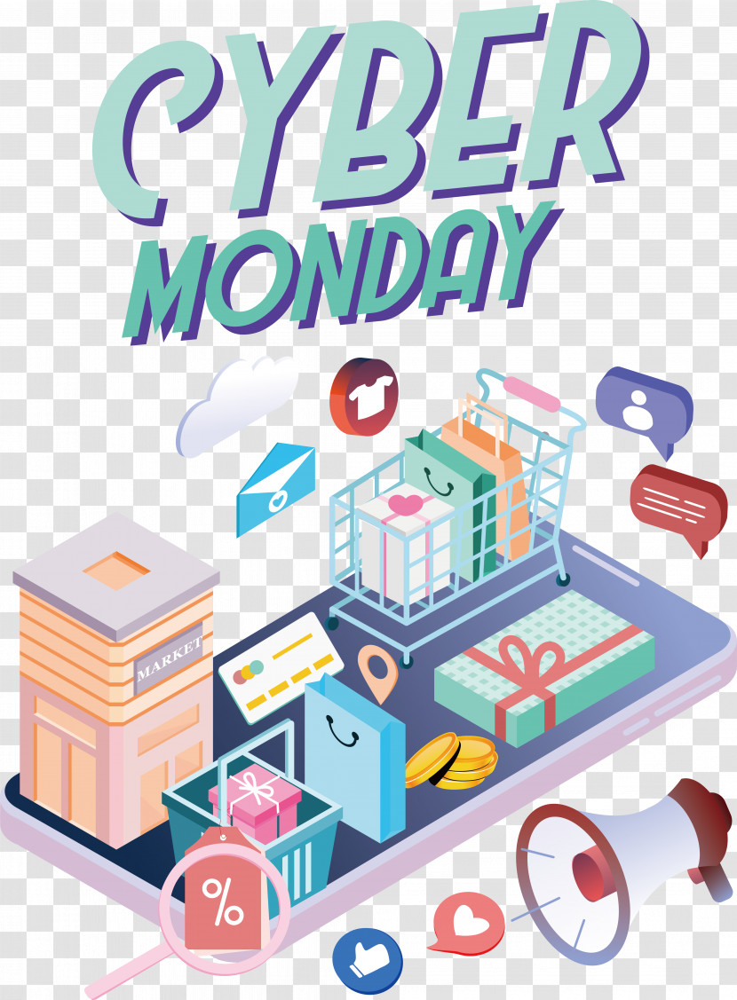 Cyber Monday Transparent PNG