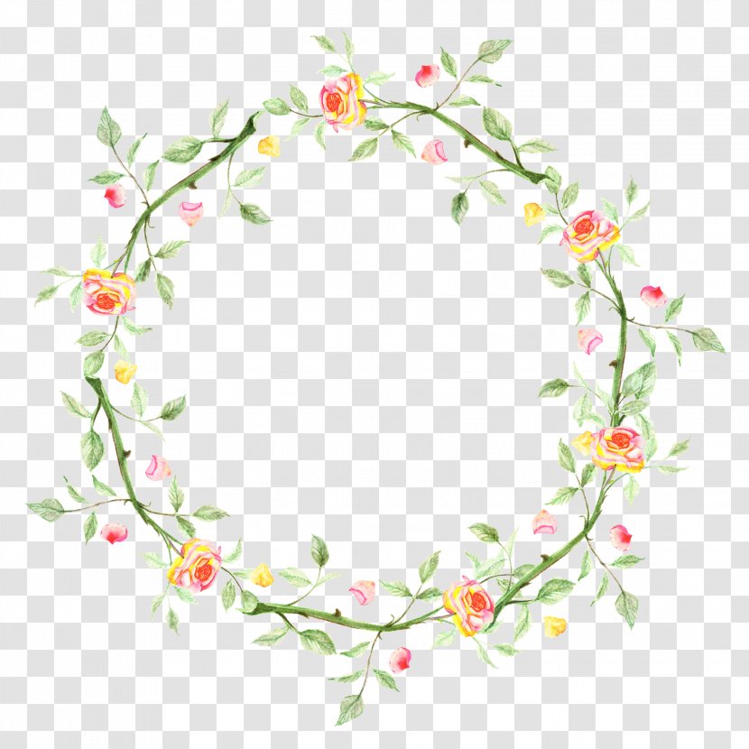 Floral Wreath Birthday Card Greeting & Note Cards Design Flower - Garland - Plant Transparent PNG