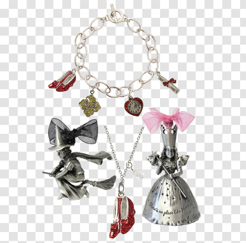 Necklace Dorothy Gale Charm Bracelet The Wizard Of Oz Earring - Jewellery Transparent PNG