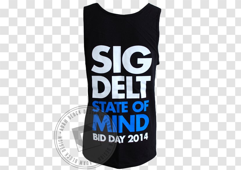 T-shirt Active Tank M Sleeveless Shirt Gilets - Brand - Delta State Mind Transparent PNG