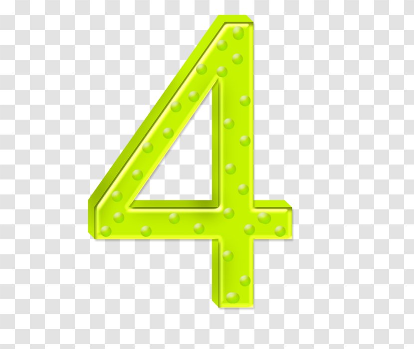 Triangle Number - Green - Angle Transparent PNG