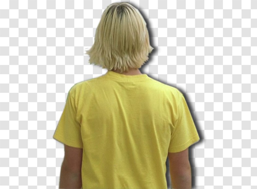 T-shirt Shoulder - Blond - Actor Transparent PNG