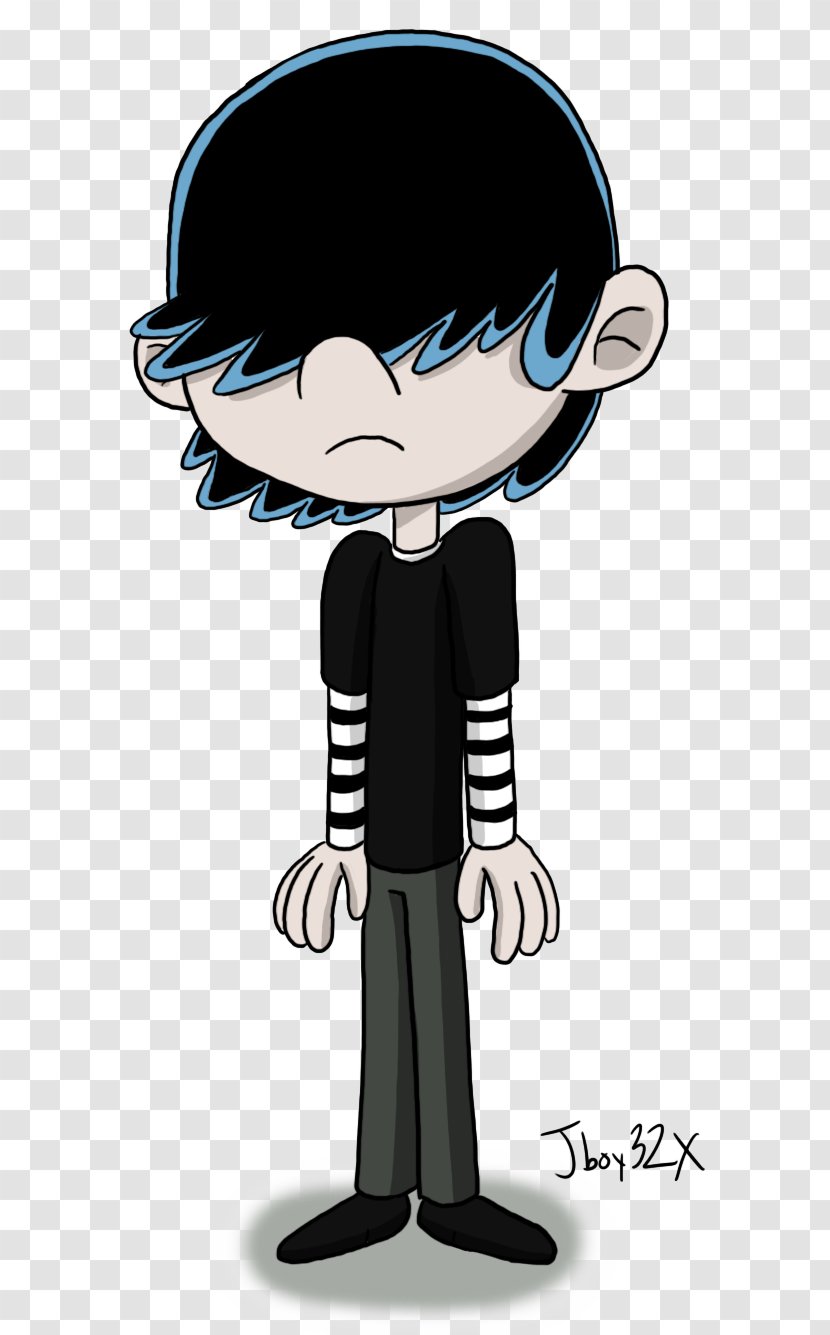 Lucy Loud DeviantArt Fan Art YouTube - Cartoon - Boy Hair Wig Transparent PNG