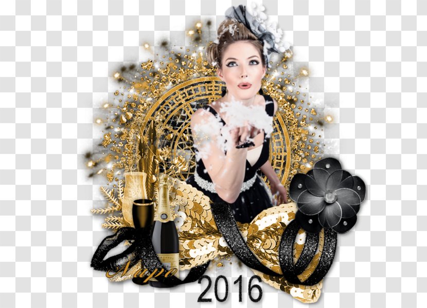 Centerblog New Year Woman PlayStation Portable - Door Bells Chimes - Napping Transparent PNG
