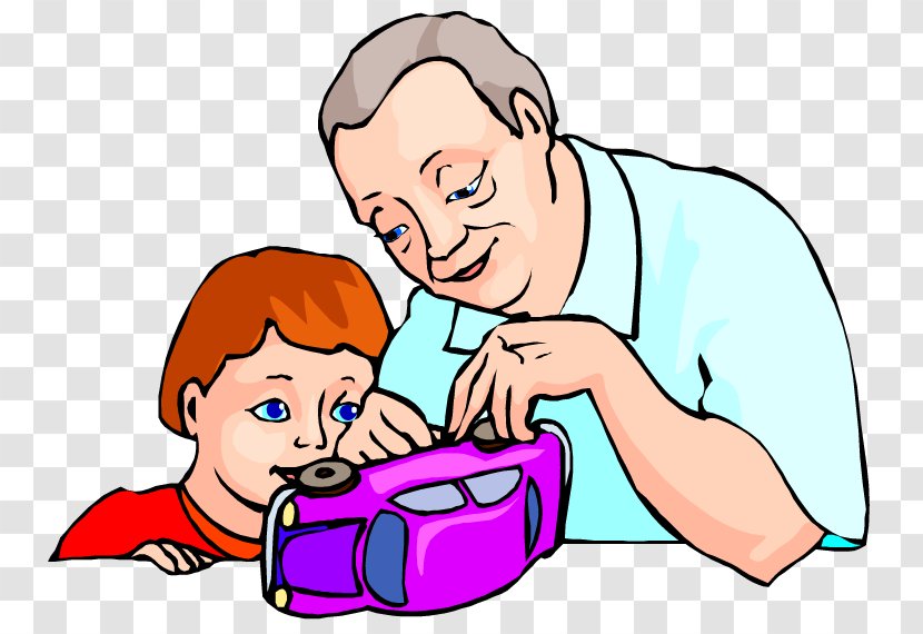 Clip Art Human Behavior Thumb Smile - Cartoon - Grandpa Transparent PNG