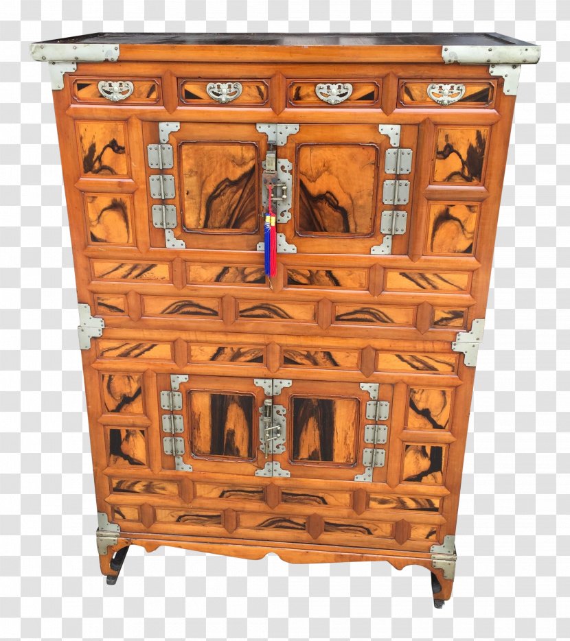 Bedside Tables Chiffonier Drawer Buffets & Sideboards - Silhouette - Persimmon Transparent PNG