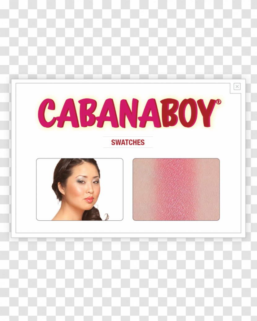 Lip Balm Rouge Cabana Boy Cheek Cosmetics - Face Transparent PNG