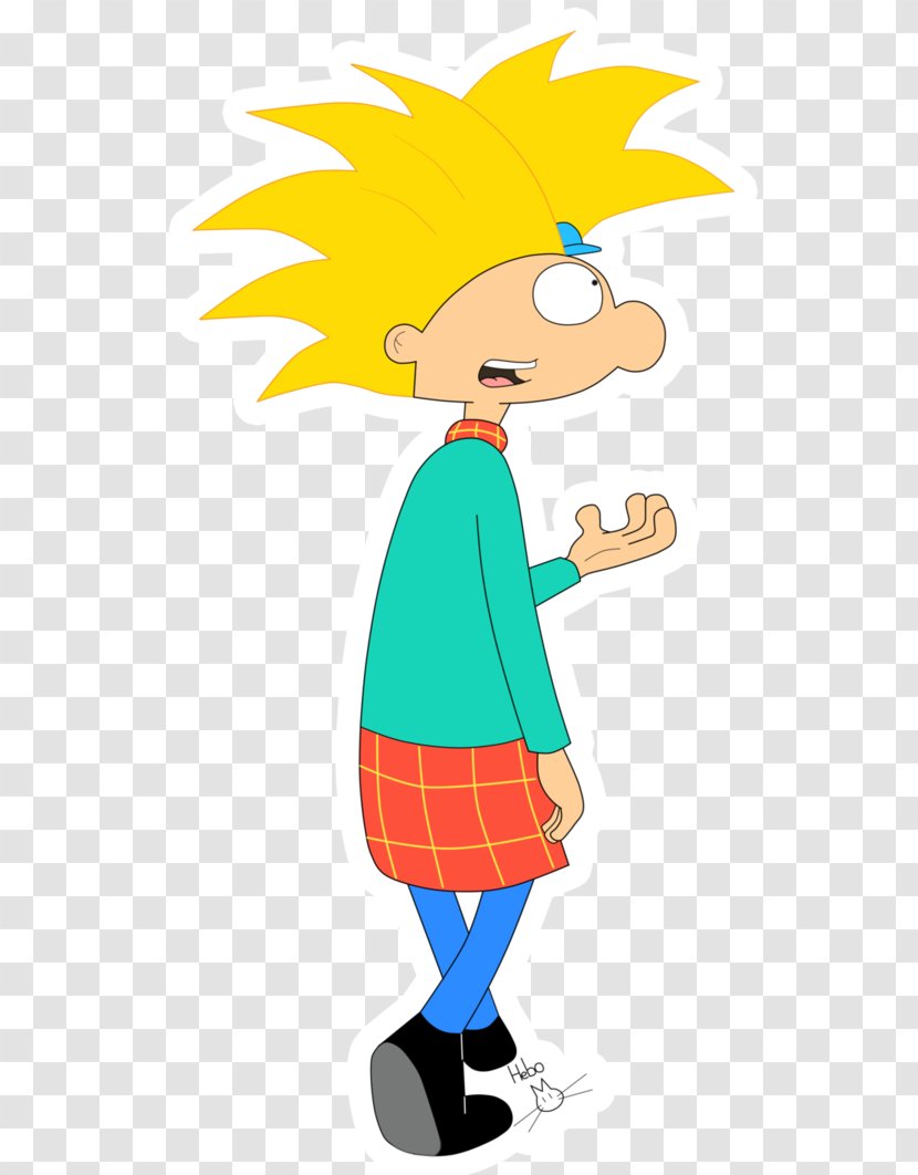 Clothing Boy Human Behavior Clip Art - Character - Hey Arnold Transparent PNG