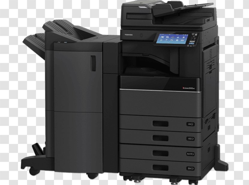 TOSHIBA E-STUDIO Photocopier Multi-function Printer - Touchscreen Transparent PNG