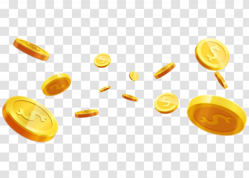 Gold Coin Vector Graphics Image - Web Design Transparent PNG
