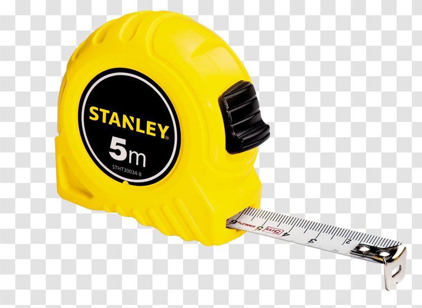 Tape Measures Stanley Hand Tools Measurement Measuring Scales - Inch Transparent PNG