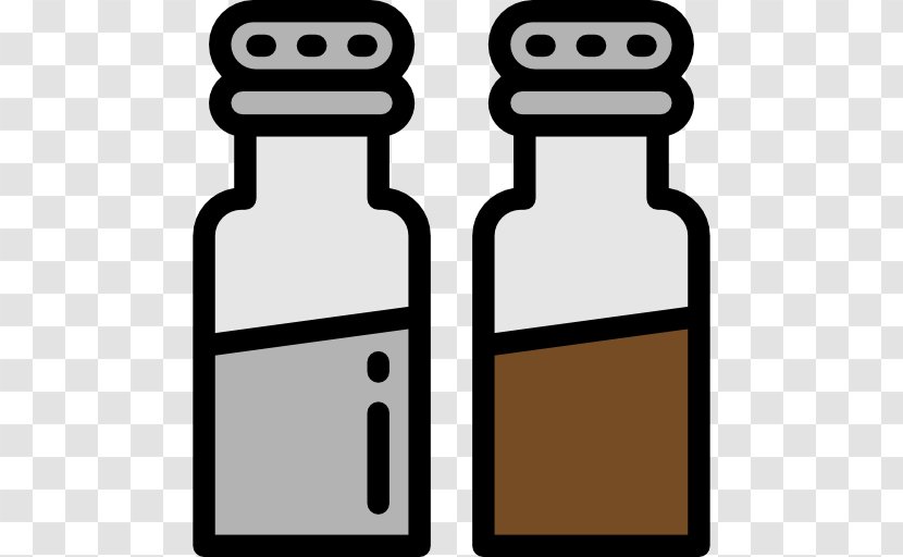 Waffle Spice Bottle Salt Icon - Two Bottles Of Spices Transparent PNG