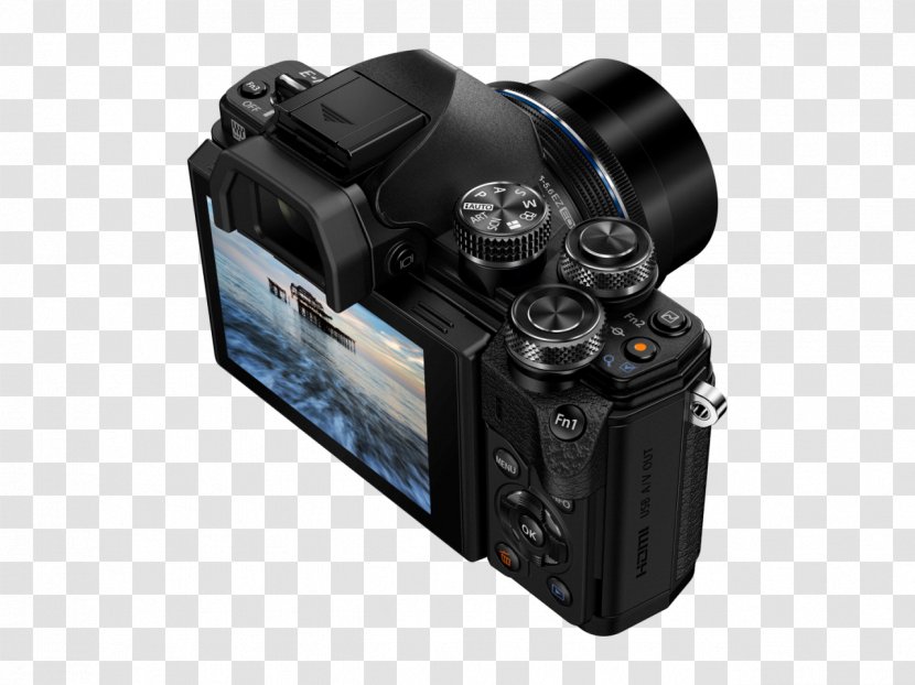 Olympus OM-D E-M10 Mark II E-M5 - Camera Lens Transparent PNG