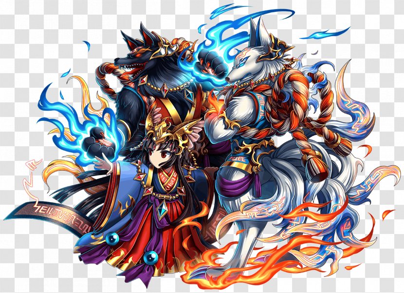 Brave Frontier 2 Art Closers Chain Chronicle - Cartoon - Sharp Teeth Transparent PNG