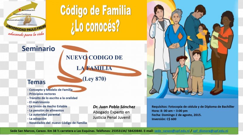 Family Código De Familia Marriage Child - Joint Transparent PNG