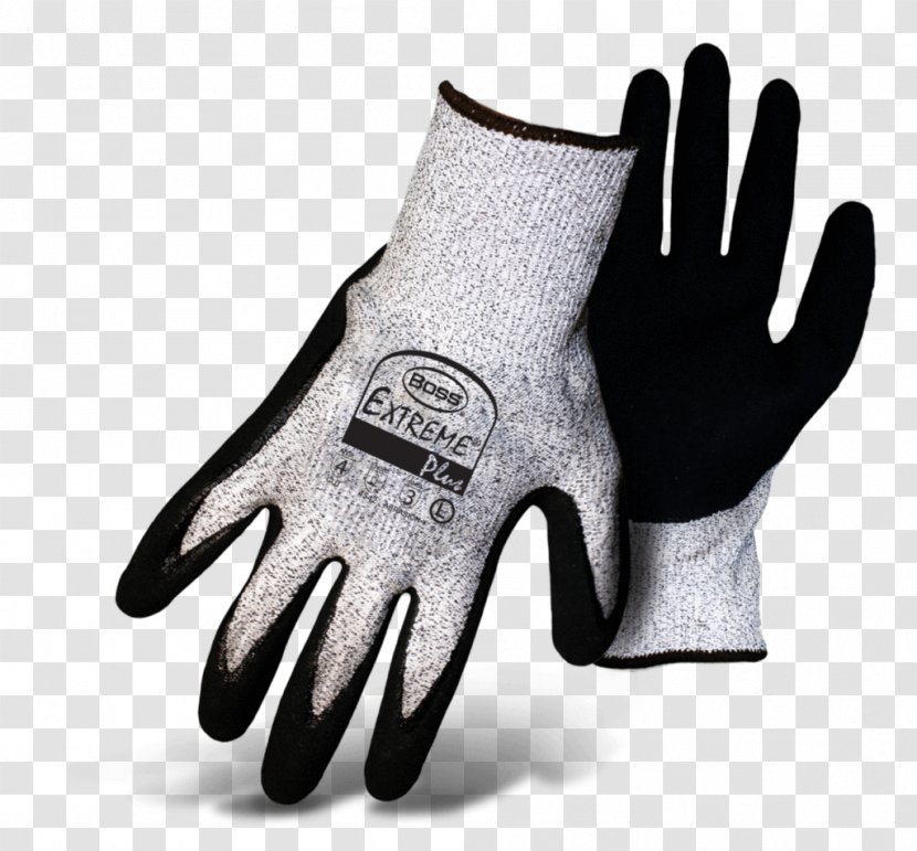 Finger Cut-resistant Gloves Nitrile Rubber - Cut Resistant Transparent PNG
