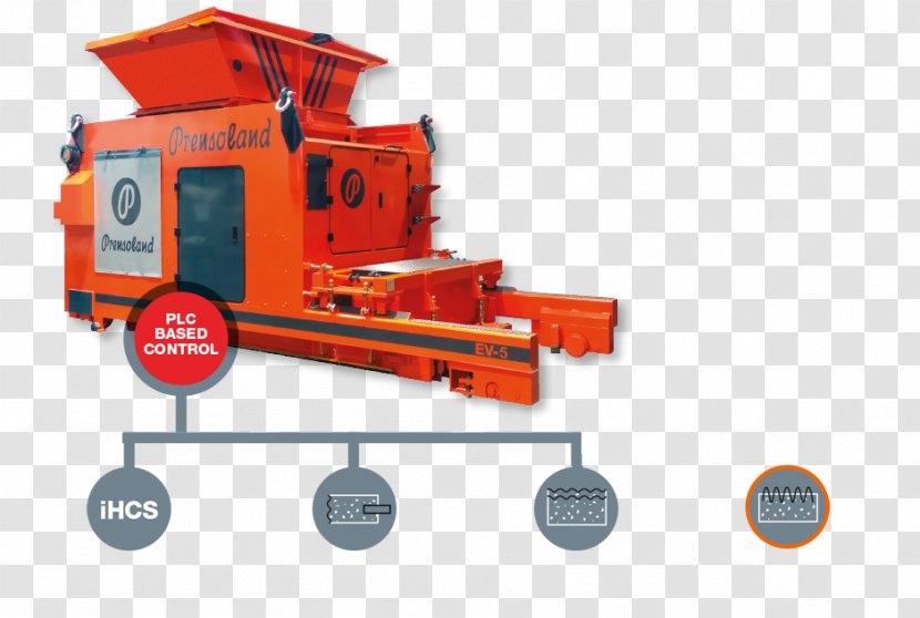 Machine Prestressed Concrete Manufacturing Beam - Hollowcore Slab - 电 Transparent PNG