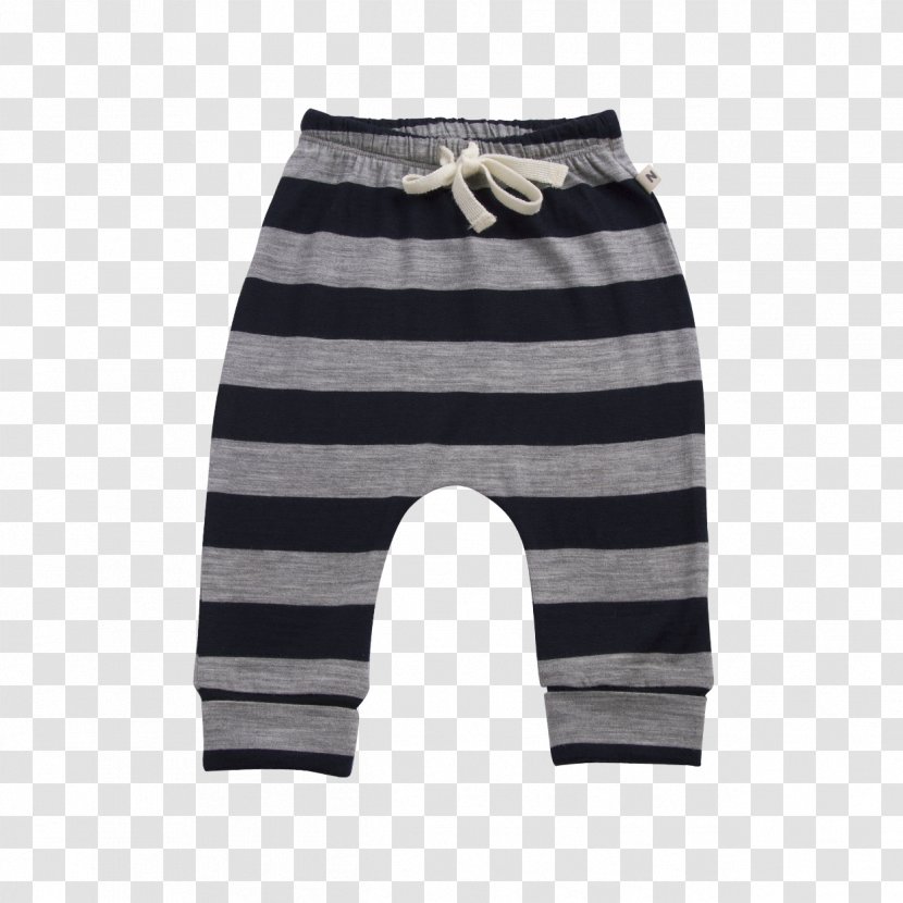 Pants Black M - White - Striped Material Transparent PNG