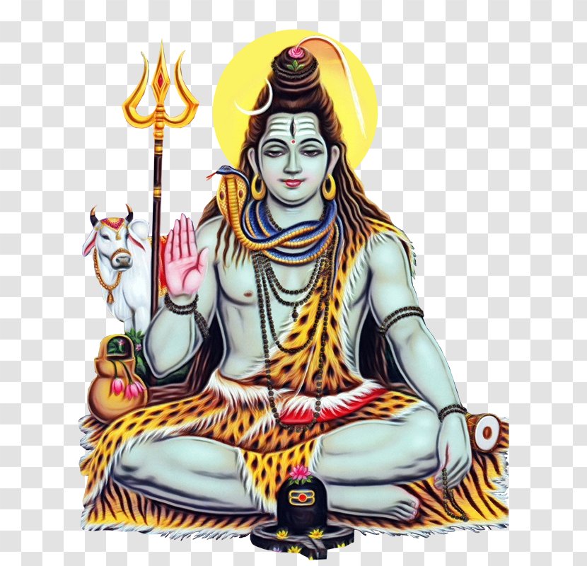 Om Namah Shivaya - Kali - Blessing Statue Transparent PNG