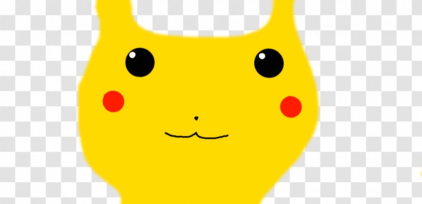 Smiley Text Messaging Animated Cartoon Font - Pikachu Transparent PNG