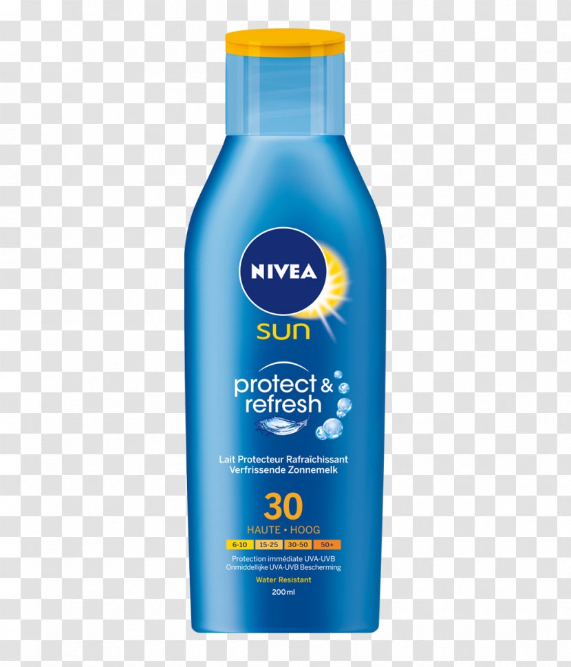Sunscreen Lotion Cream Beiersdorf NIVEA Sun Factor De Protección Solar - Moisturizer - Direct Transparent PNG