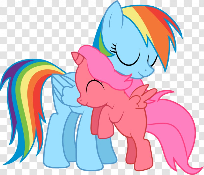 Pony Rainbow Dash Horse Pinkie Pie Derpy Hooves - Flower Transparent PNG