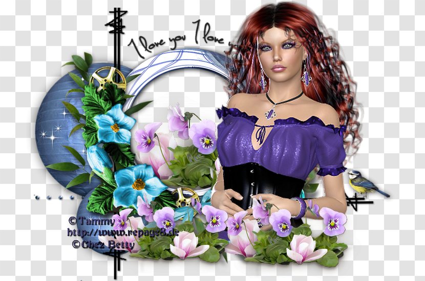 Floral Design Fairy Desktop Wallpaper Computer Transparent PNG