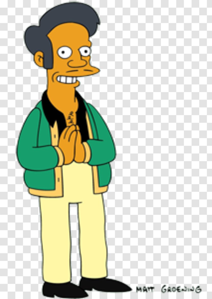 Apu Nahasapeemapetilon Homer Simpson Lisa Chief Wiggum Springfield - Simpsons Transparent PNG