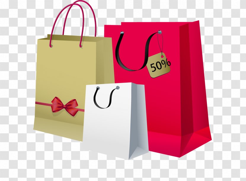 Shopping Bag Marketing Paper - Watercolor Transparent PNG