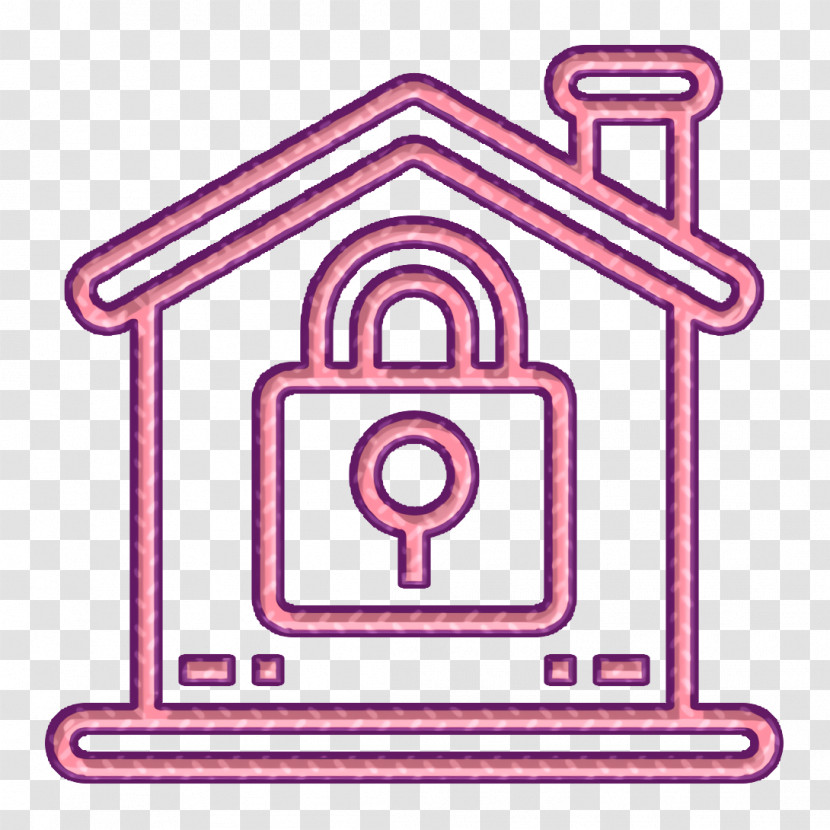 Home Icon Lock Icon Transparent PNG