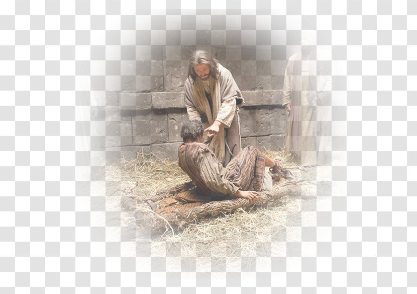 Healing The Paralytic At Capernaum Bible Miracles Of Jesus Depiction - Forgiveness - Subscribe Youtube Transparent PNG