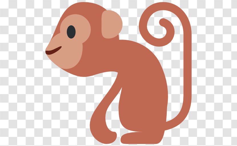 Emojipedia Sticker Monkey Face Emoji - Fictional Character Transparent PNG