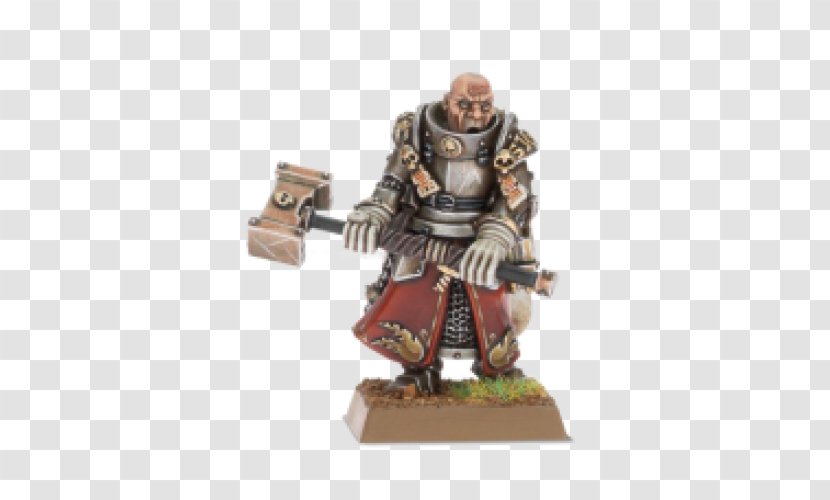 Warhammer Age Of Sigmar Fantasy Battle Warrior Priest - Miniature Transparent PNG