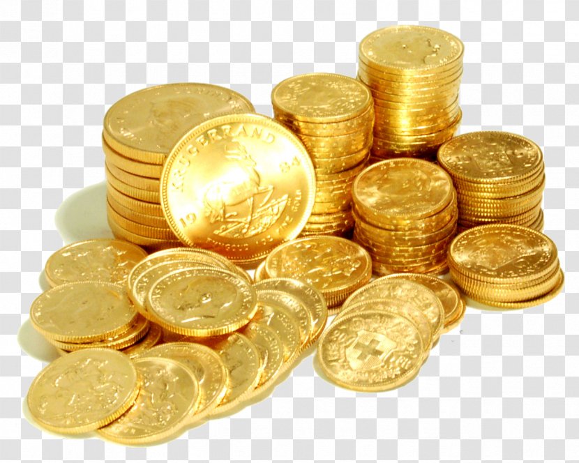 Gold Coin Bullion As An Investment - Stack Transparent PNG