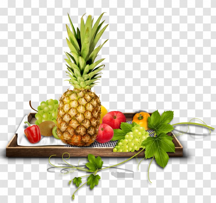 Pineapple Vegetable Fruit Auglis - Food Transparent PNG