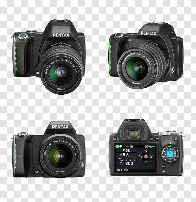 Pentax K-S1 K-5 K-3 Canon EOS 1300D Camera - Lens Transparent PNG