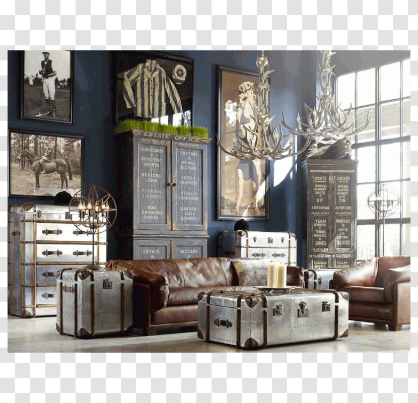 Table Industrial Style Living Room Interior Design Services - Antique Furniture Transparent PNG