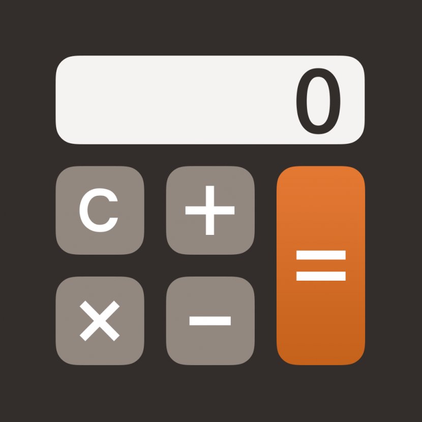 App Store Scientific Calculator - Logo Transparent PNG