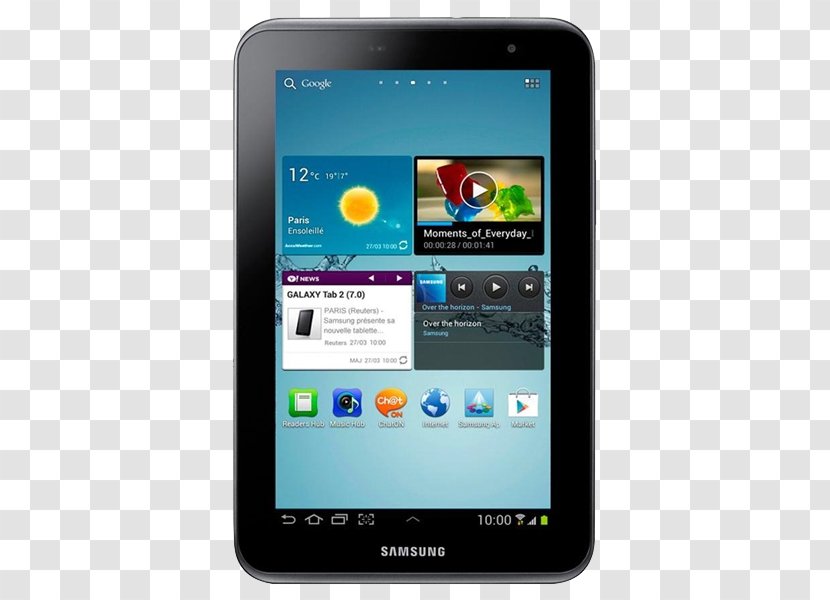 Samsung Galaxy Tab 2 7.0 3 10.1 Android Firmware Wi-Fi - Jelly Bean Transparent PNG