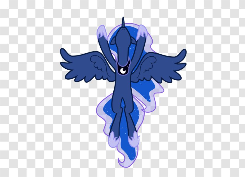 Princess Luna Twilight Sparkle My Little Pony - Electric Blue Transparent PNG