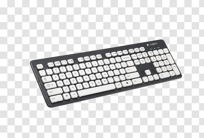 Computer Keyboard Laptop Logitech Personal - Geforce Transparent PNG